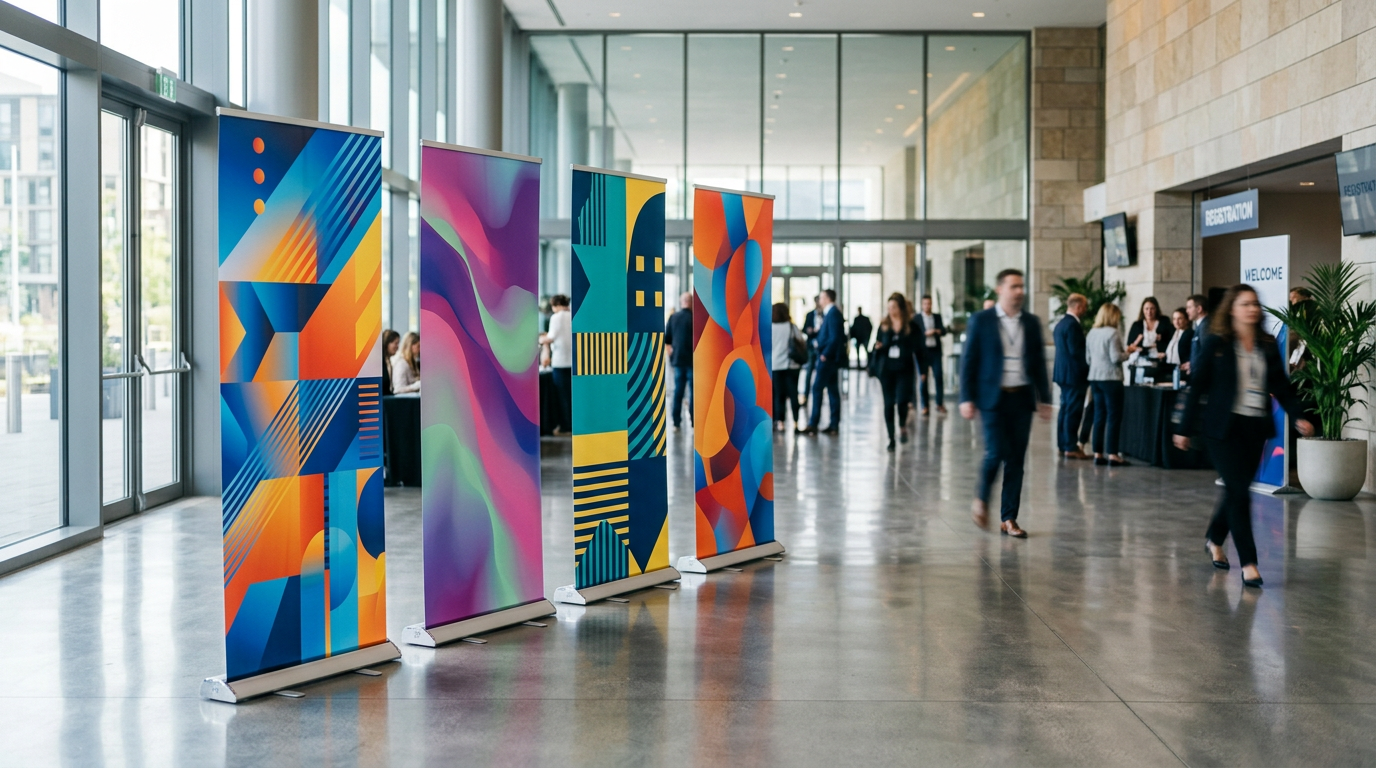 Roller Banners vs Pop-Up Displays: Which Is Right for Your UK Event?
