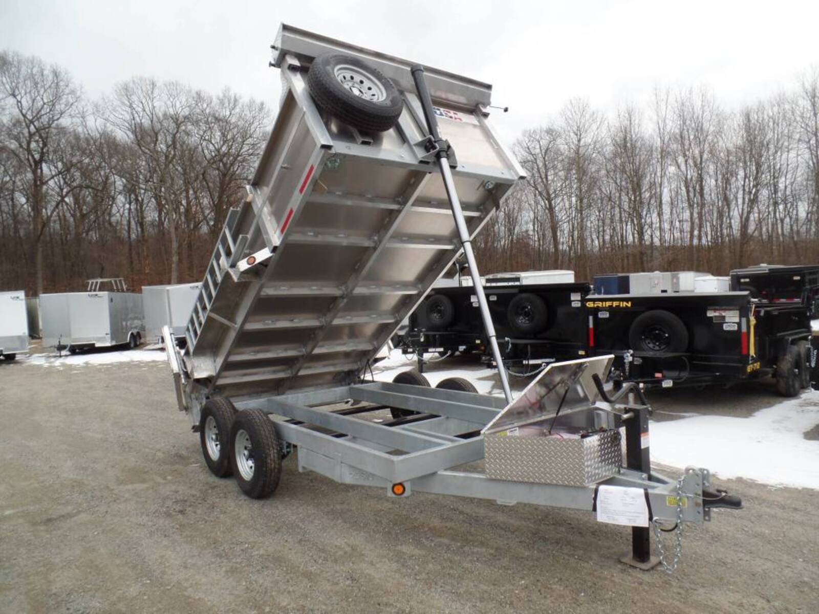 2023 RawMaxx 14' Dump Trailer