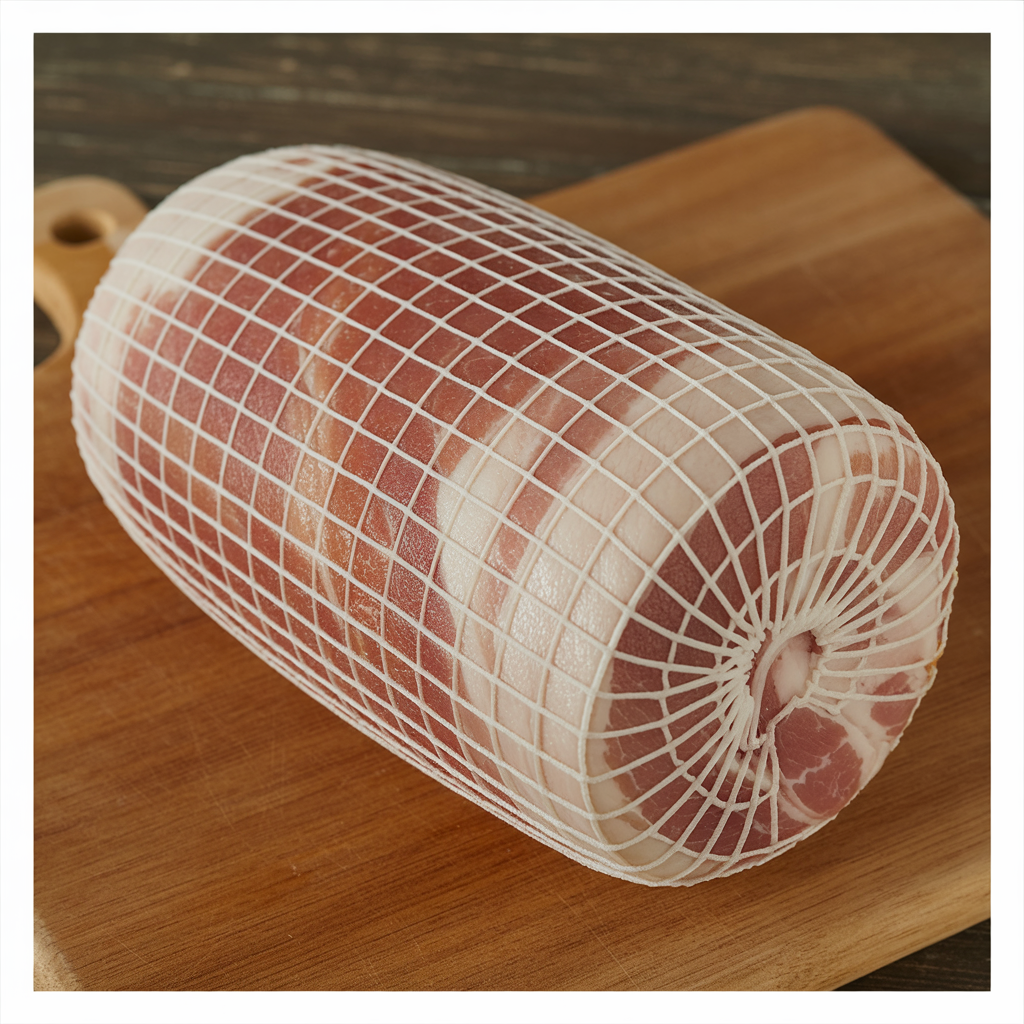 Bacon Netting elastic netting application