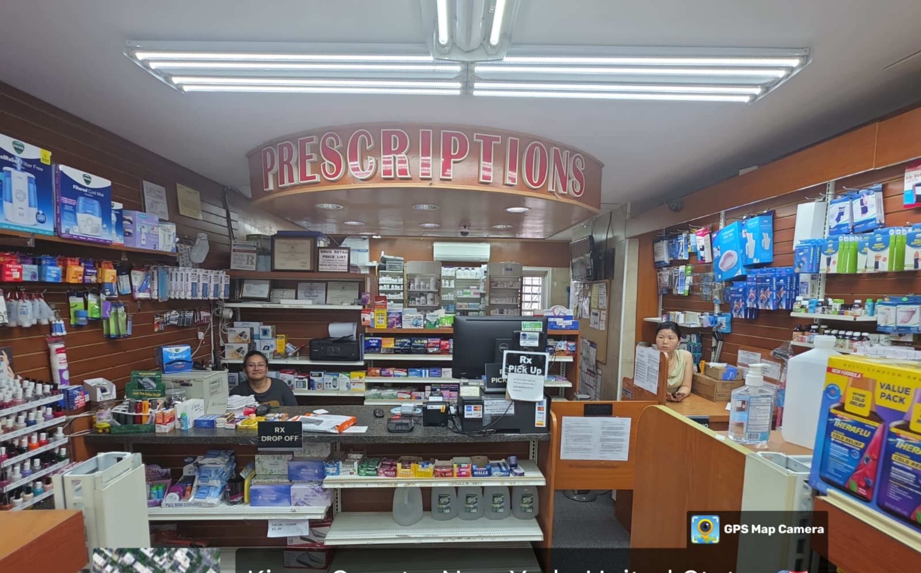 Clean and welcoming pharmacy space