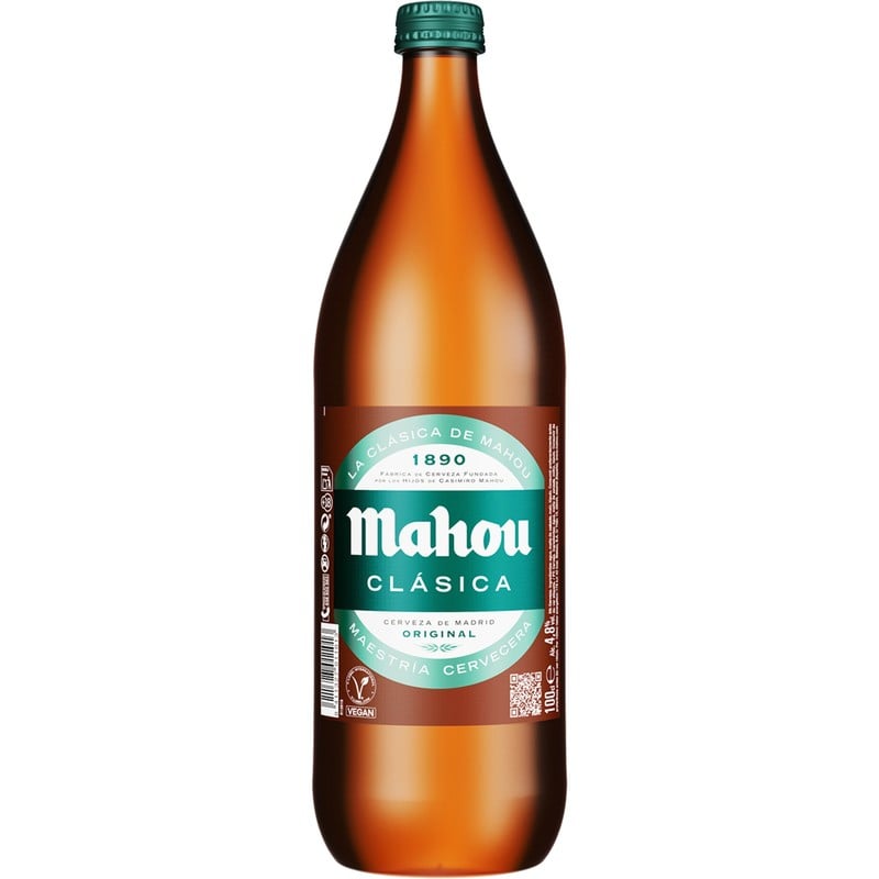 CERVEZA MAHOU 1L