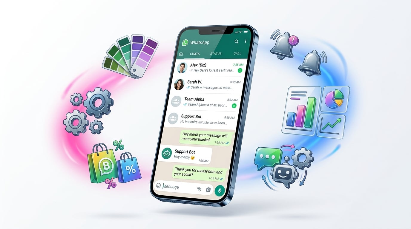 Guías de WhatsApp: Business, configuración y personalización