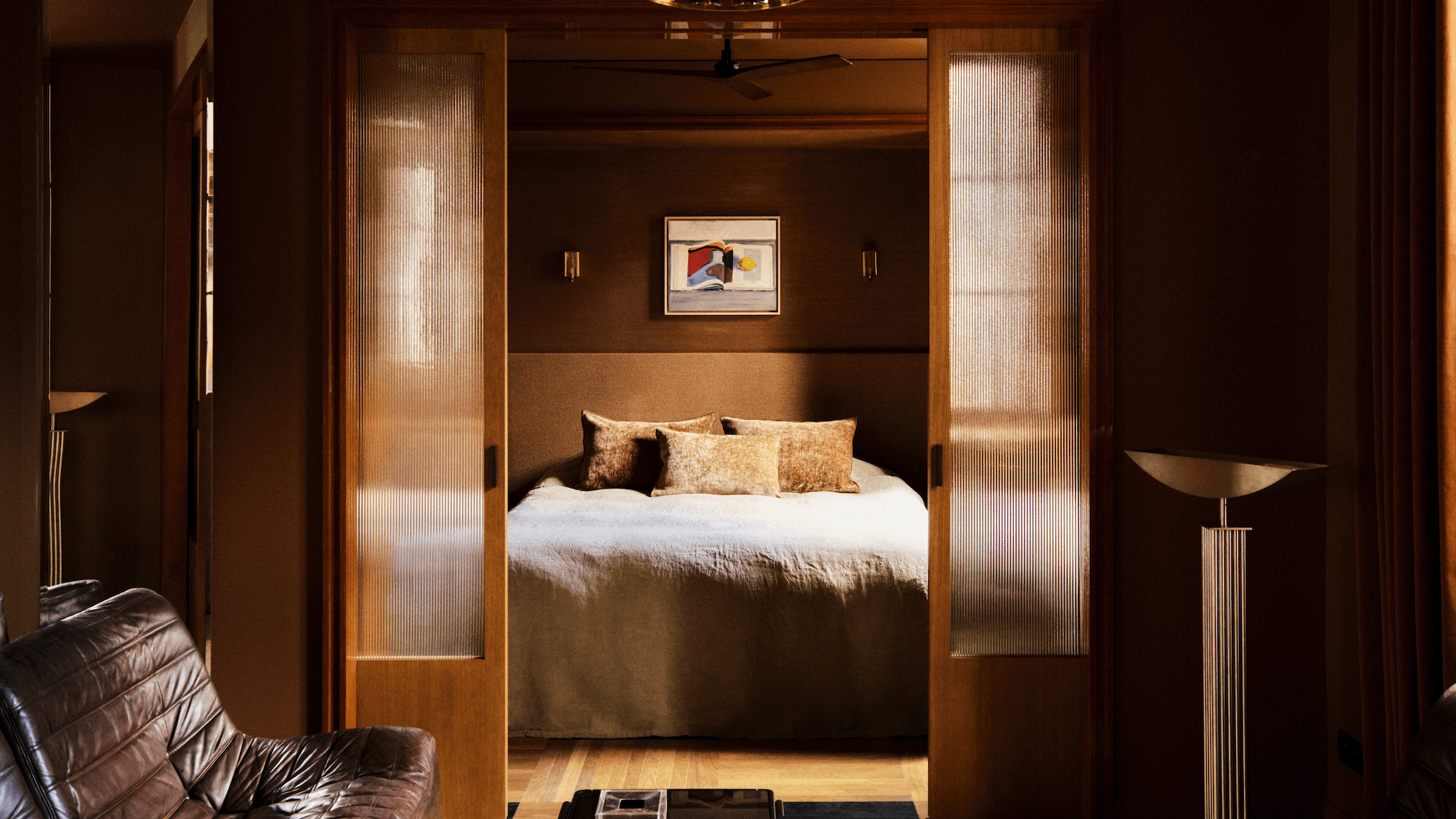 Luxury living space editorial