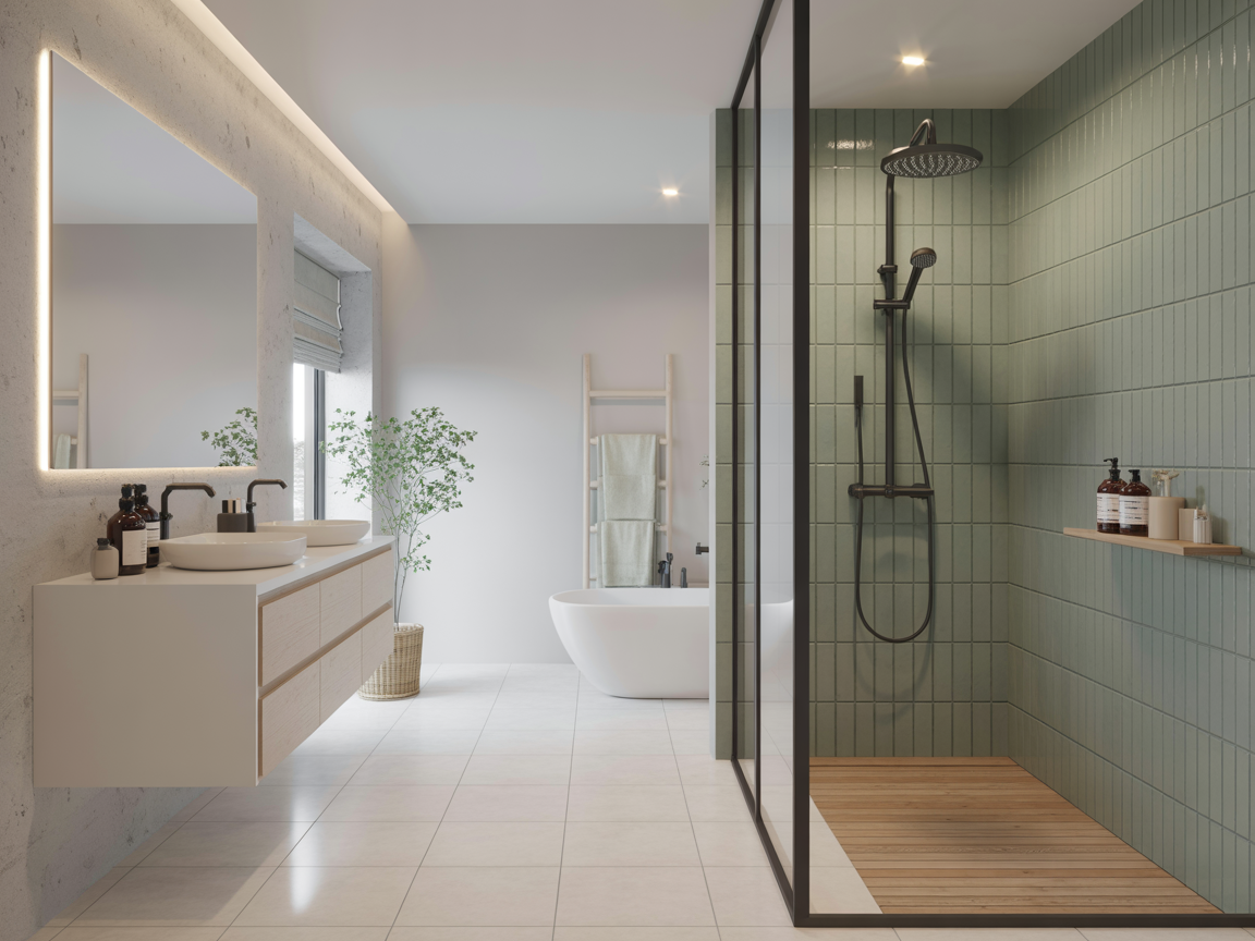 Luxury bathroom renovation