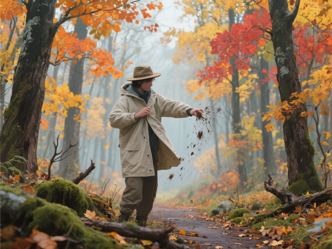 Forebygging mot hjortelusflue på skogstur