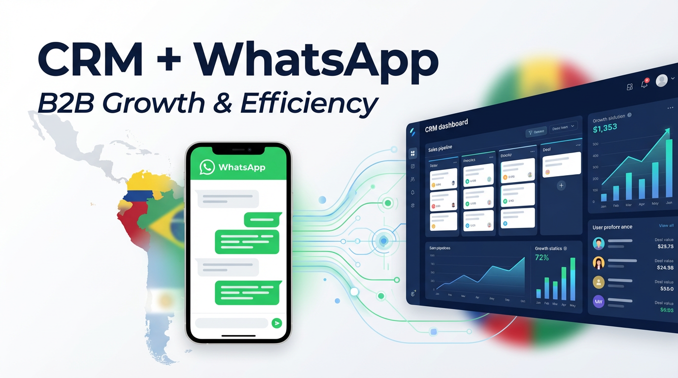 CRM con WhatsApp Gratis: Guía Completa 2026 para PYMES en LATAM