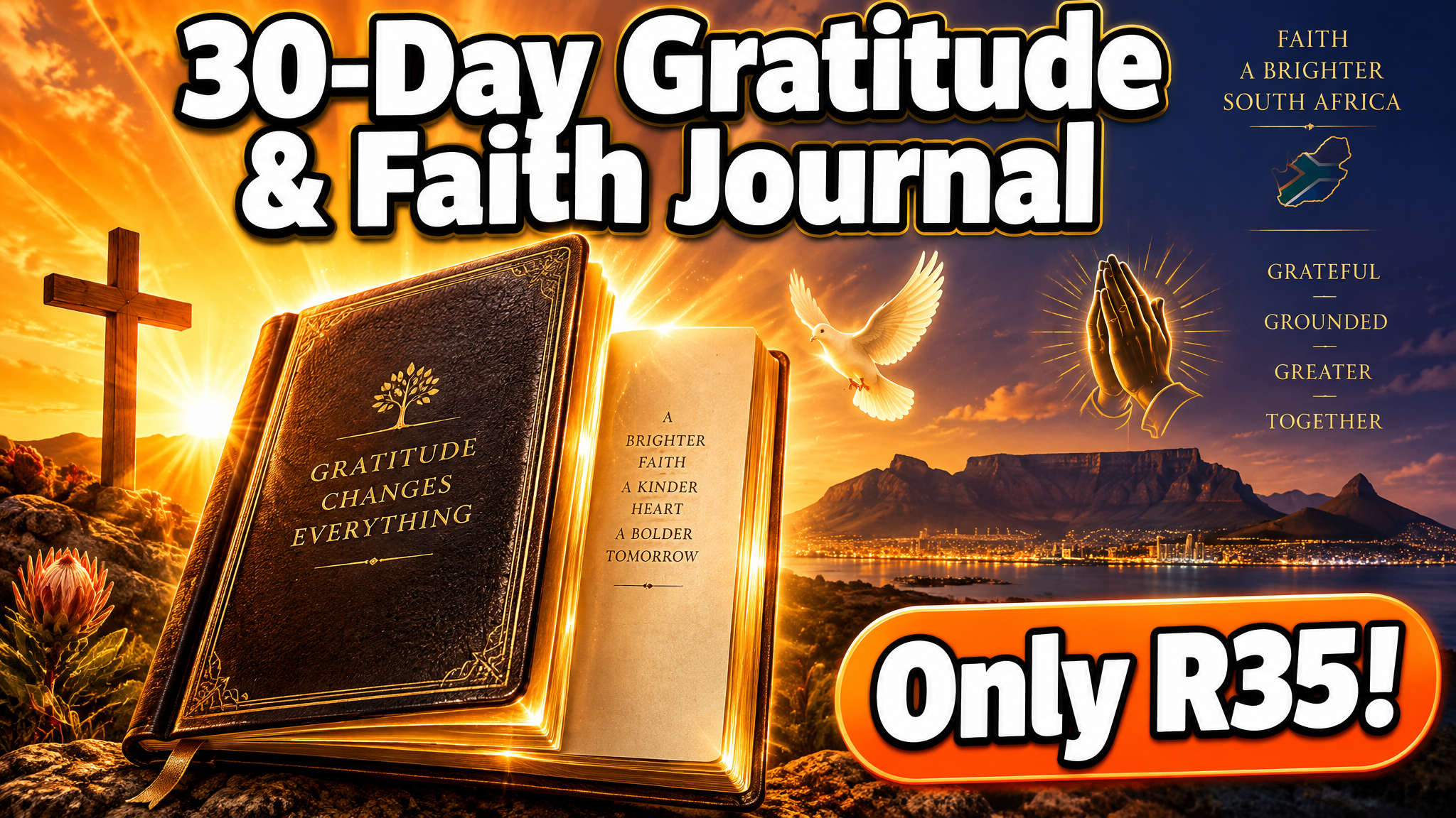 30-Day Gratitude & Faith Journal