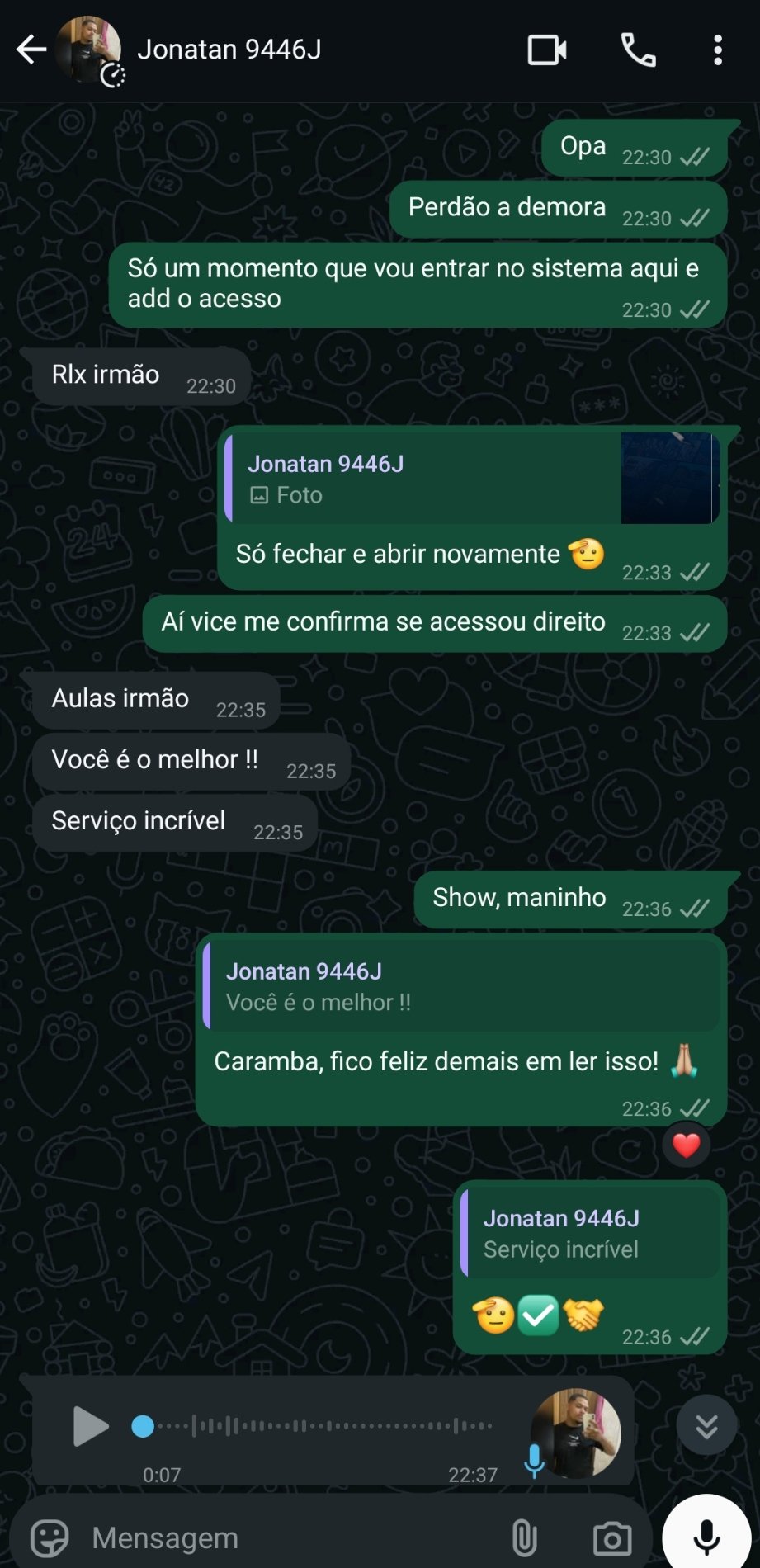 Depoimento de cliente 9
