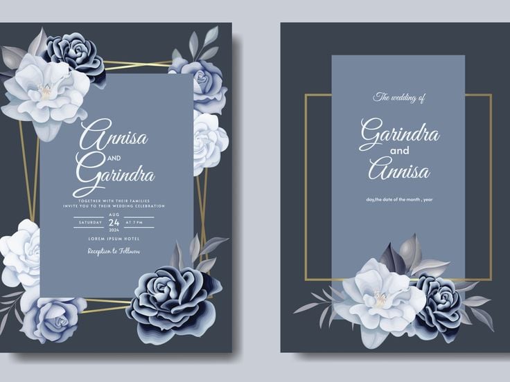 Convites de casamento