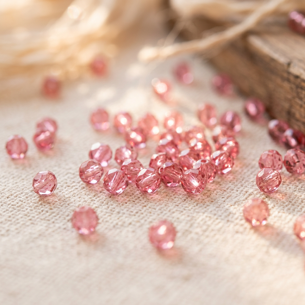 Conta Rosa 8mm