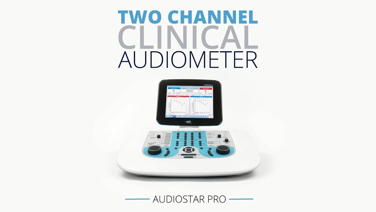 GSI AudioStar Pro advanced clinical audiometer for comprehensive hearing testing