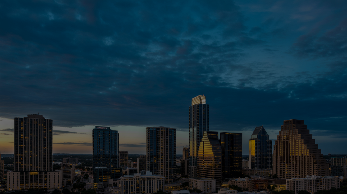 Luxury homes in Austin and Leander Texas &ndash; aerial view of premium neighborhoods