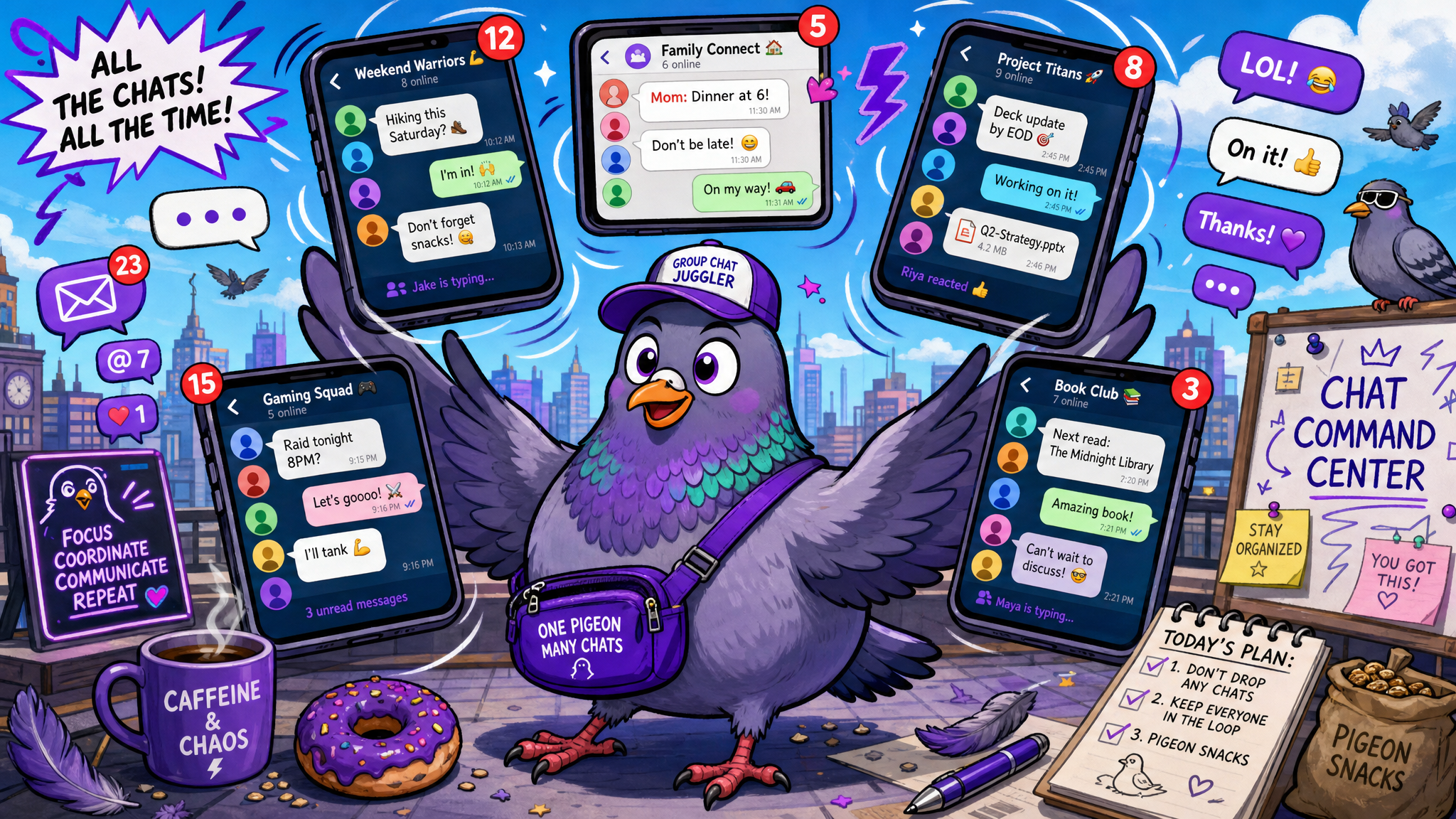 How to Manage Multiple Group Chats Without Losing Your Mind