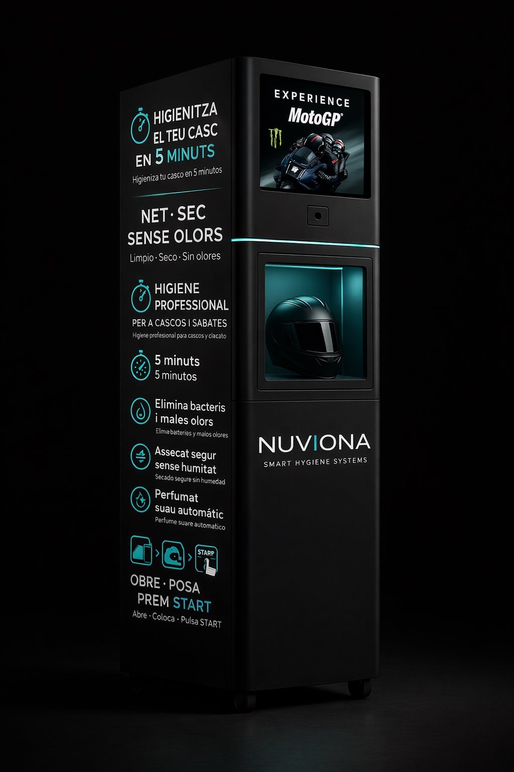 Estación NUVIONA de higiene automática