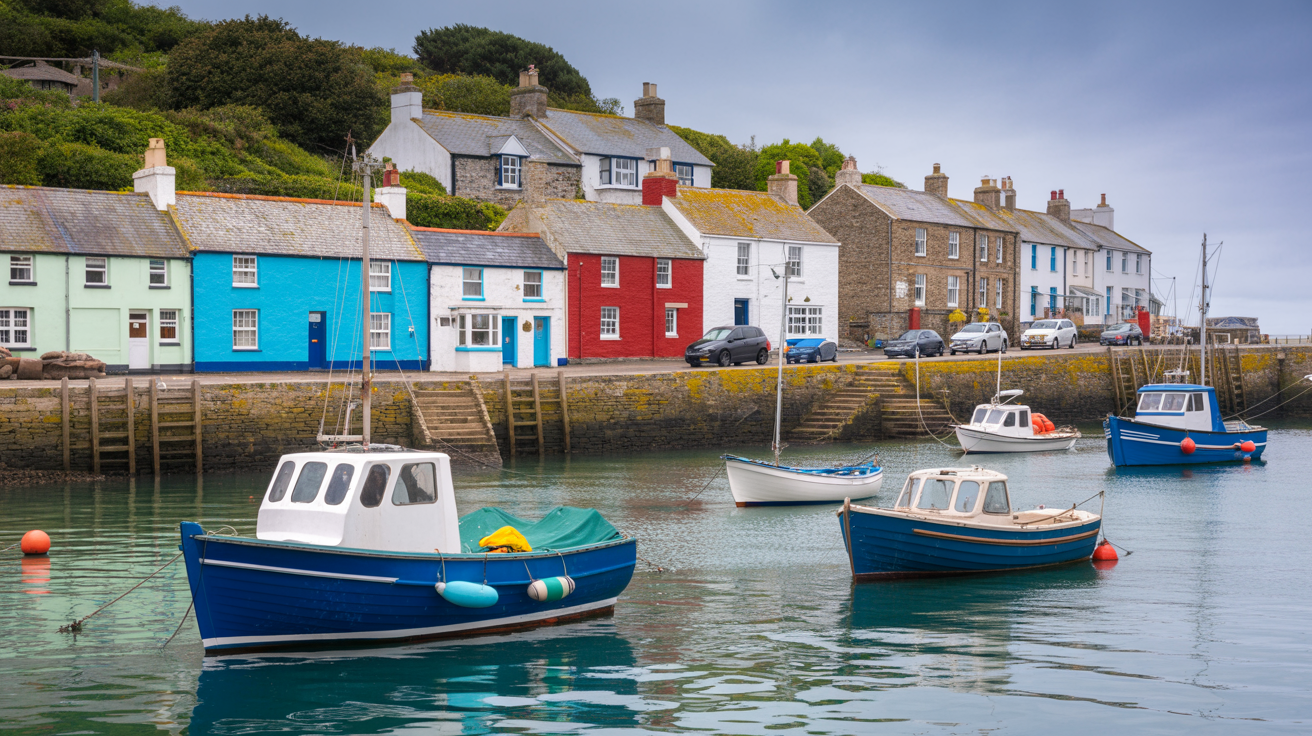 Cornwall Fishing Village