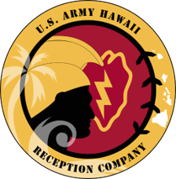 U.S. Army Hawaii Reception Company logo