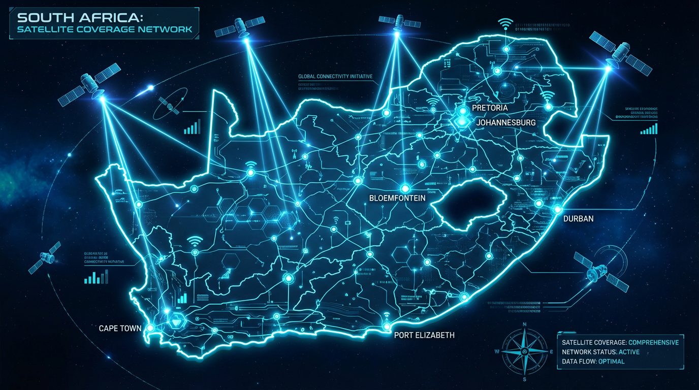 South Africa Coverage Map
