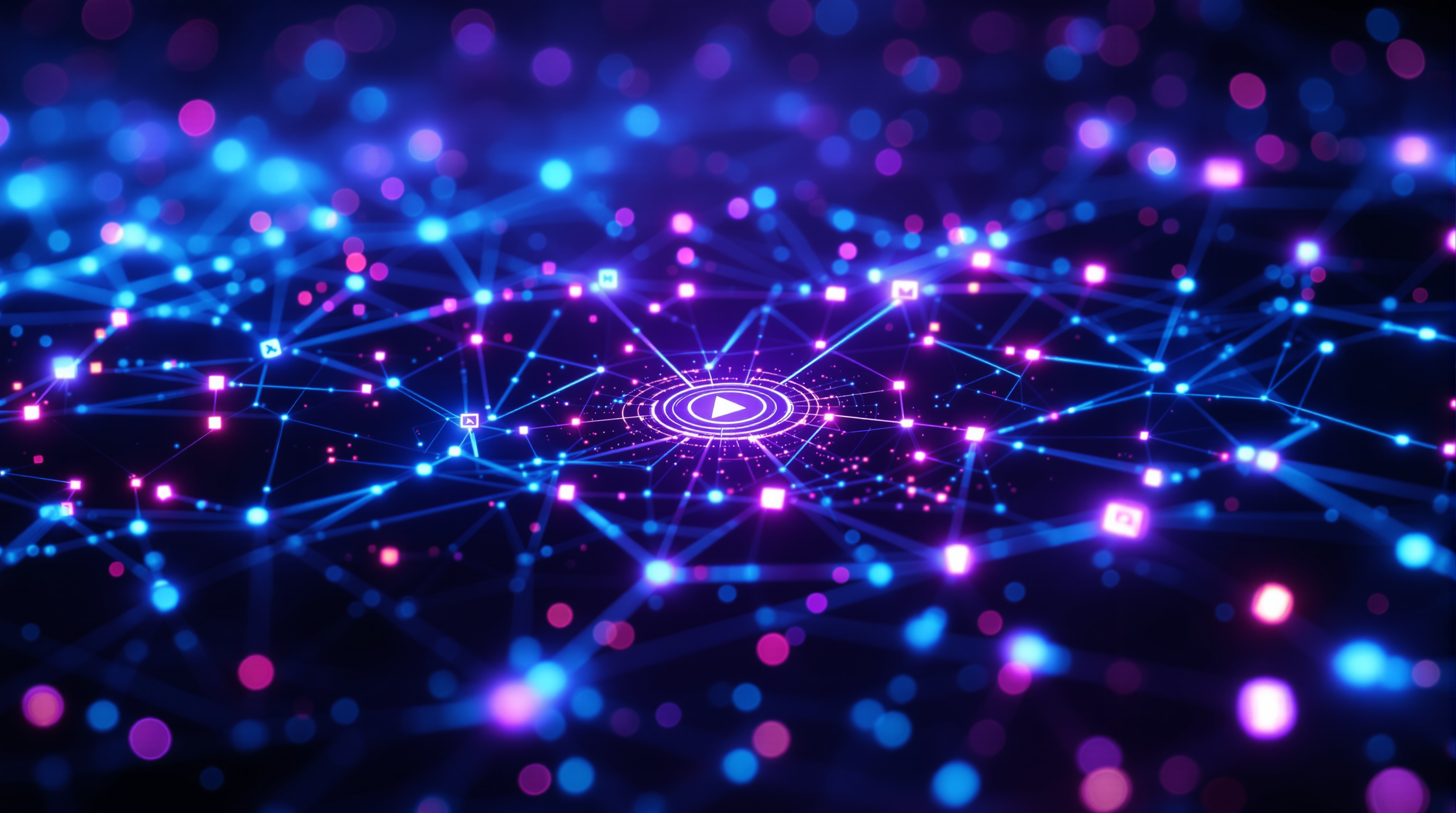 Network visualization background