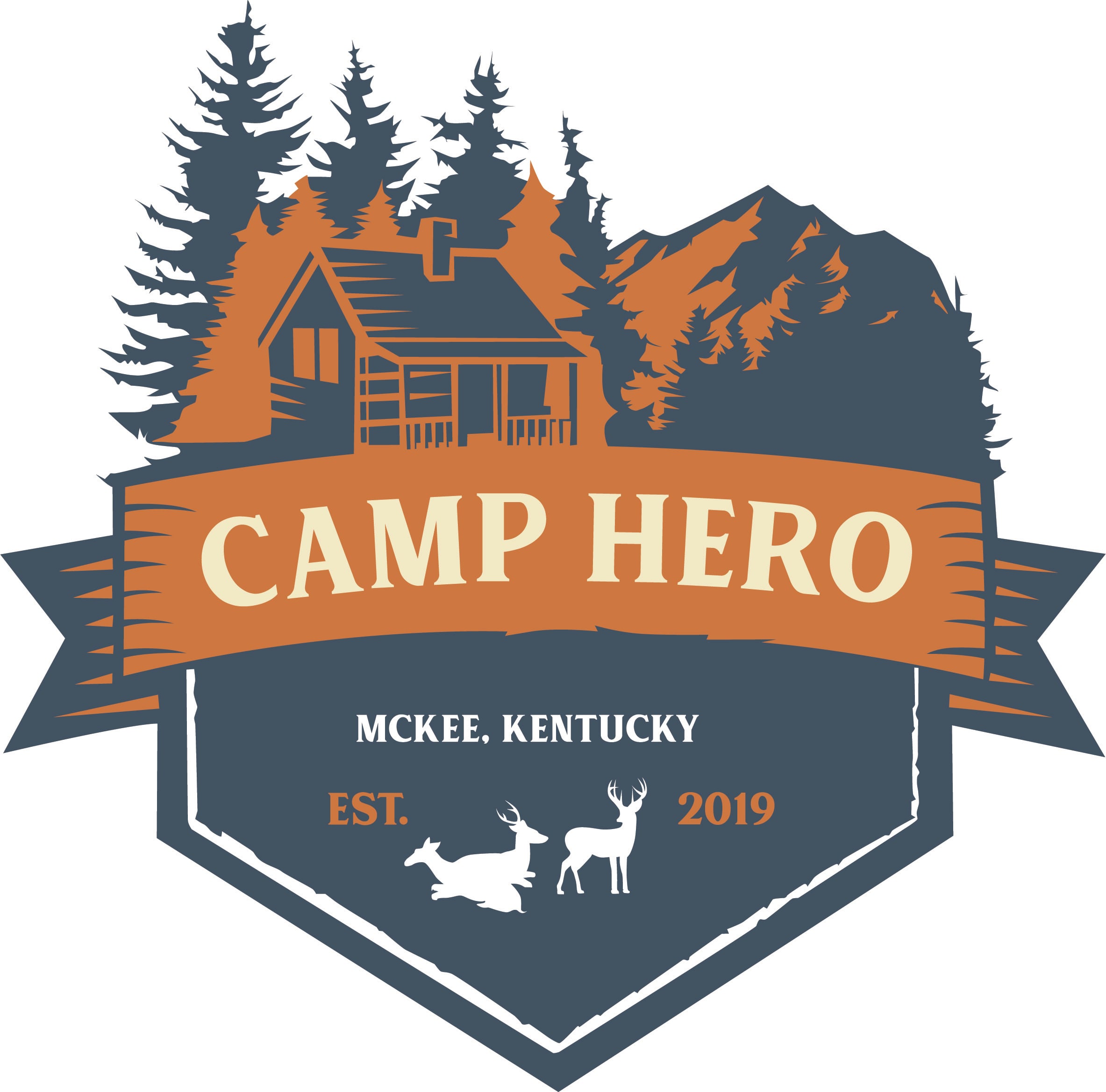 Camp Hero logo - McKee, Kentucky, Est. 2019