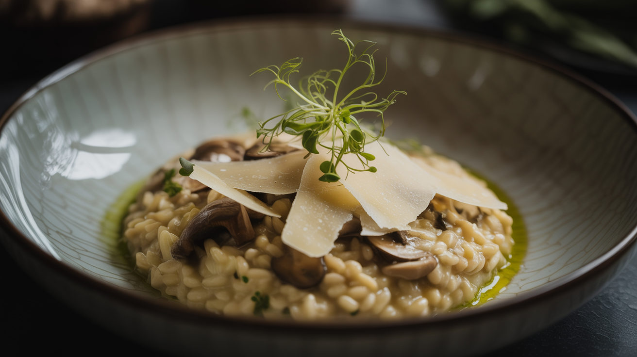 Wild Mushroom & Truffle Risotto