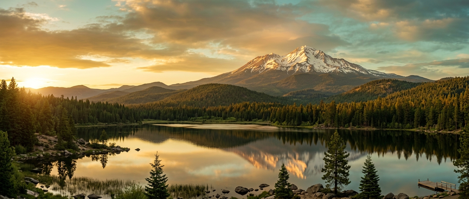Serene North State landscape