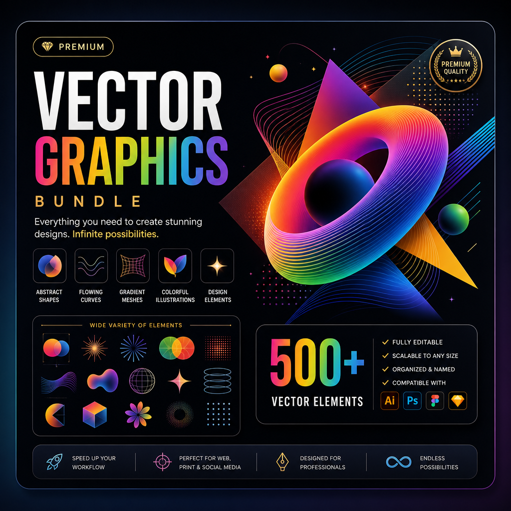 Premium Vector Graphics Bundle