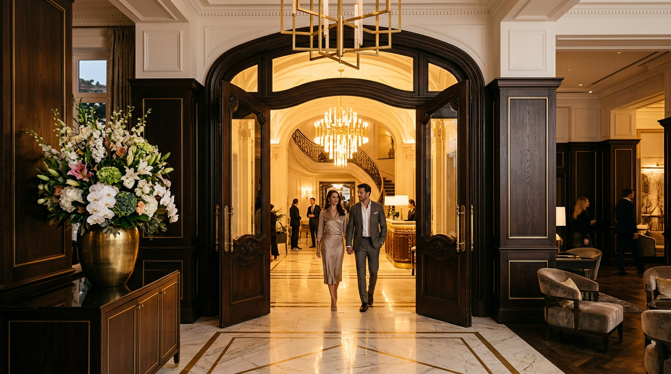 The Grand Residency, luxury hospitality marketing partnership by Blue International Marketing