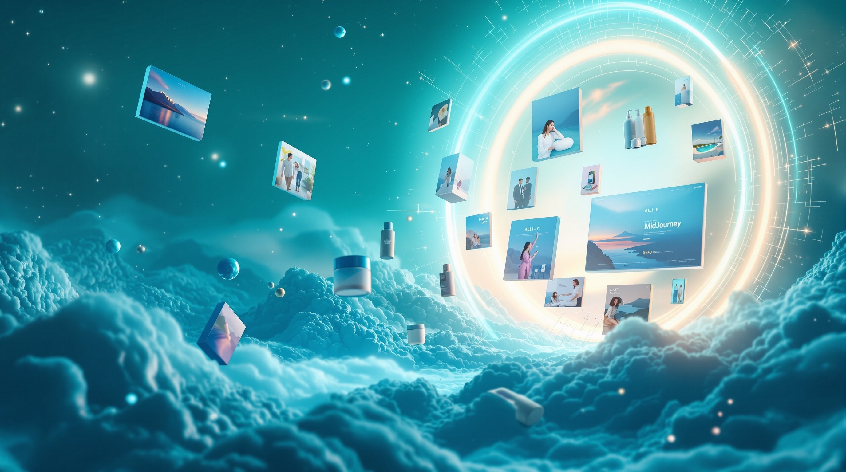 Midjourney / DALL·E Brand Visuals Pack