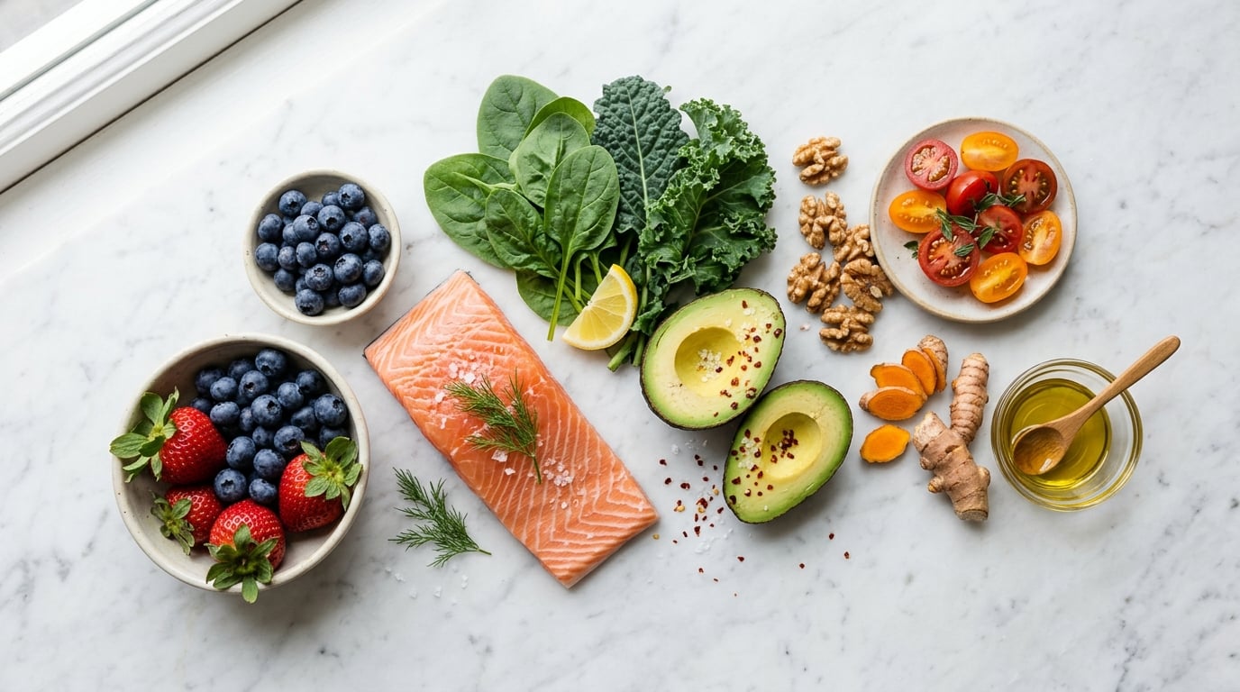 Anti-Inflammatory Eating for Women Over 40: Calm the Fire, Feel Your Best