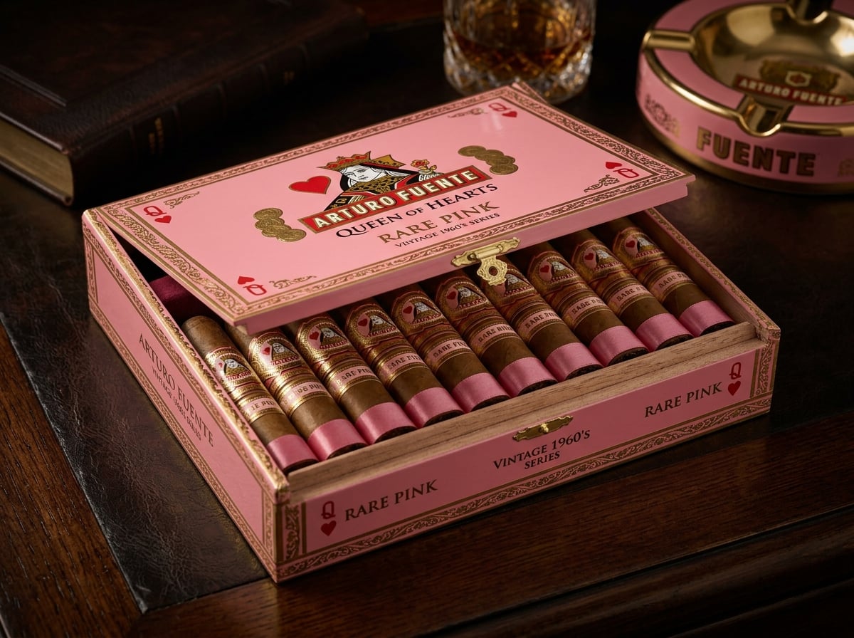 Fuente Rare Pink Queen of Hearts Box cigar
