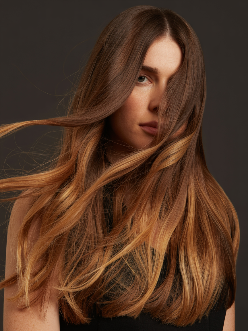 Balayage Blond Färbetechnik Friseur Sachsenhausen Frankfurt