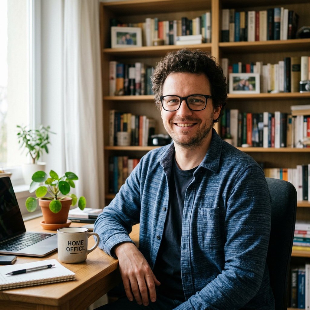 Portrait of Lukas Weber, PigeonChat user from Munich, Germany