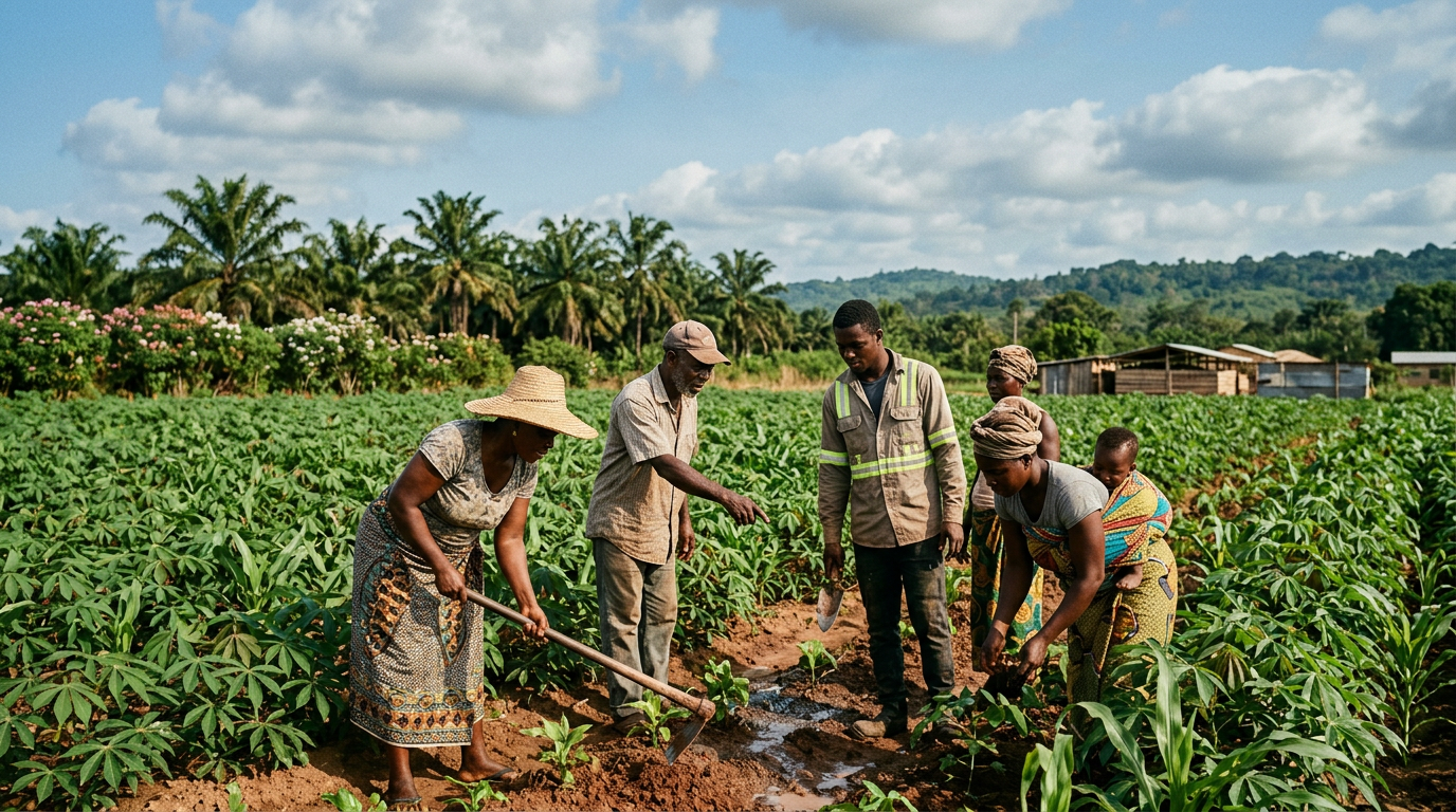 Équipe SoPAV GUINÉE sur le terrain