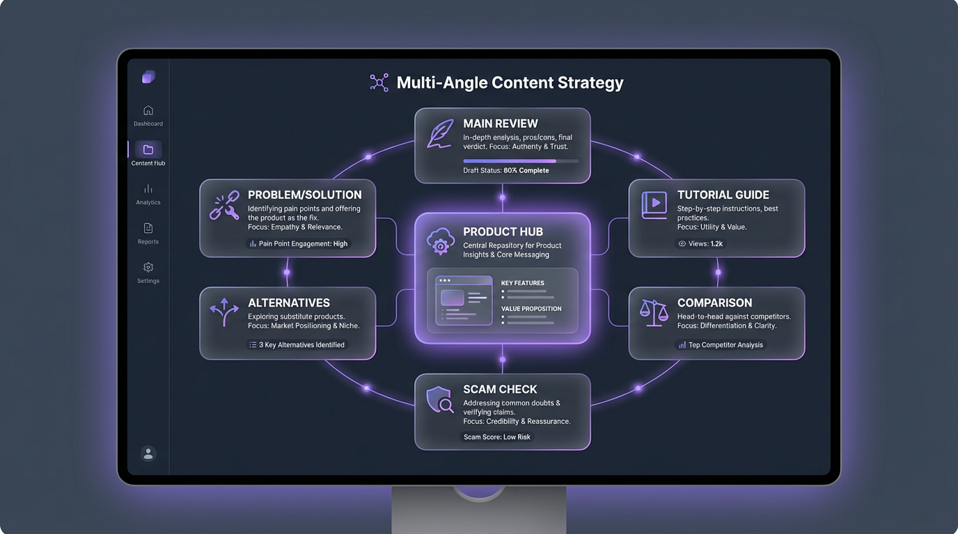 Multi-Angle Strategy - AffiliScribe Feature