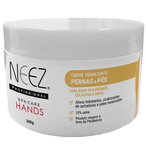 Neez Spa Hands Creme Hidratante para Pernas e Pés 200g