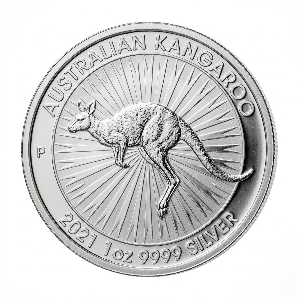 Perth Mint 1 oz Kangaroo 2021 Silver Coin