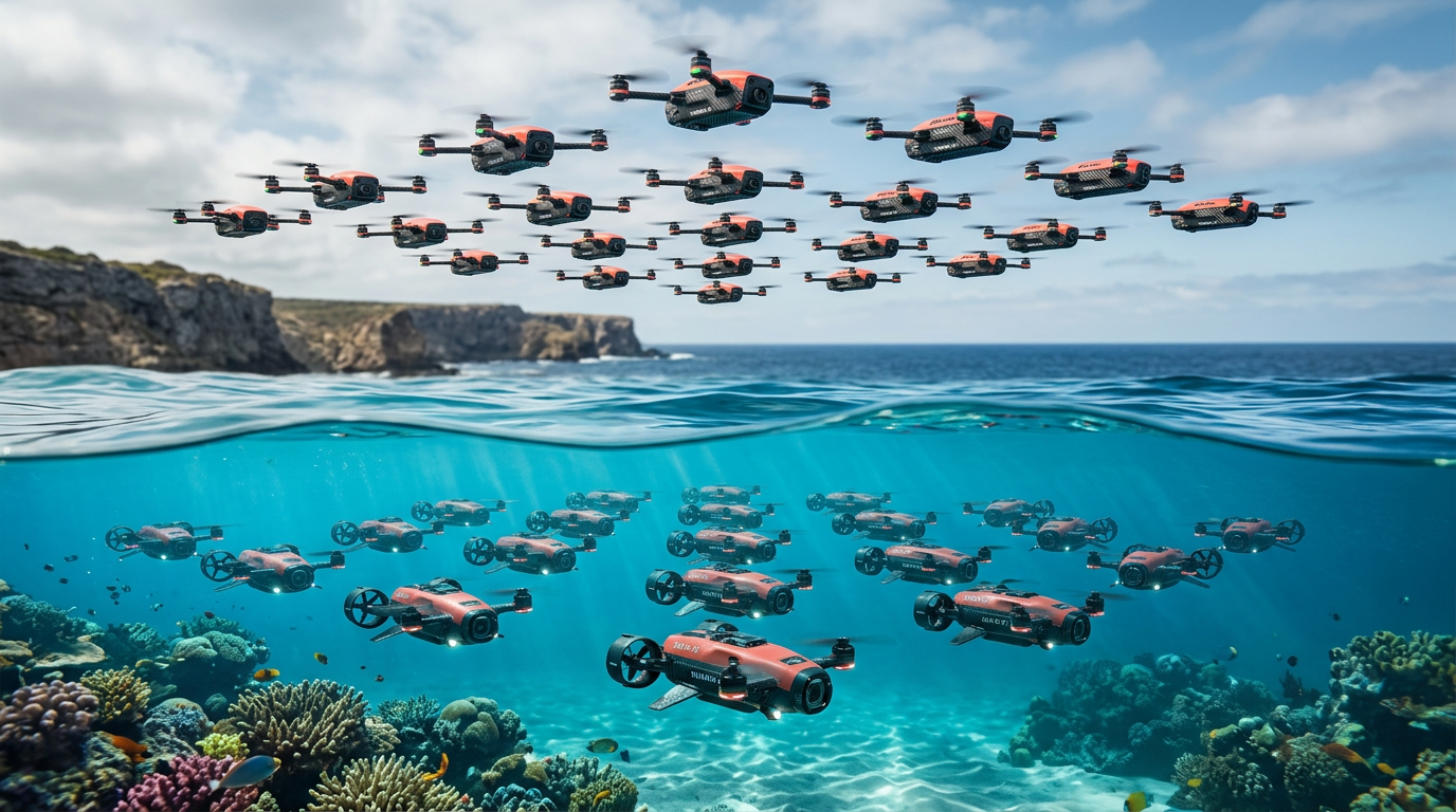 Drone Swarm Technology