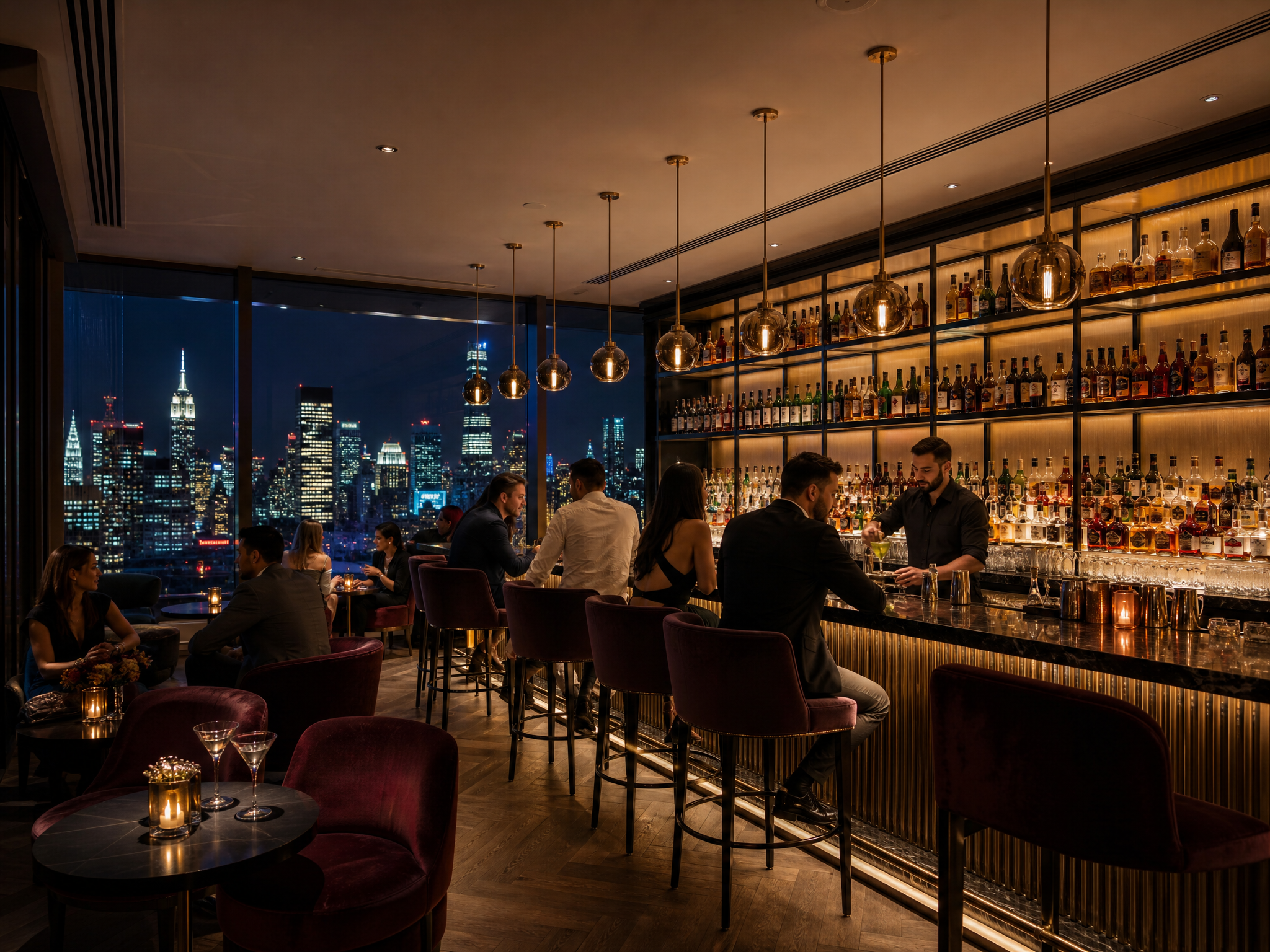 Rooftop Cocktails