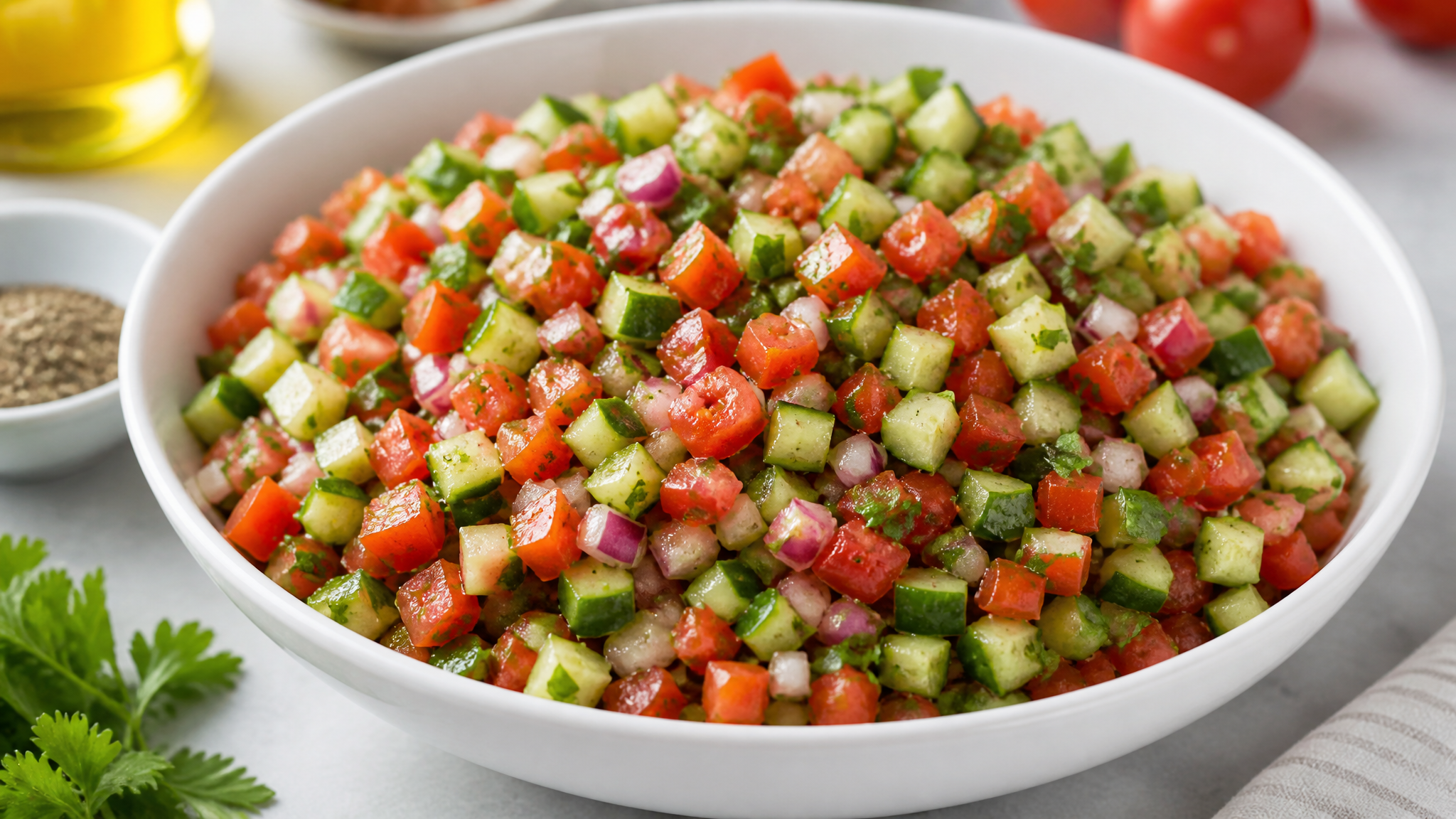 Israeli Chopped Salad
