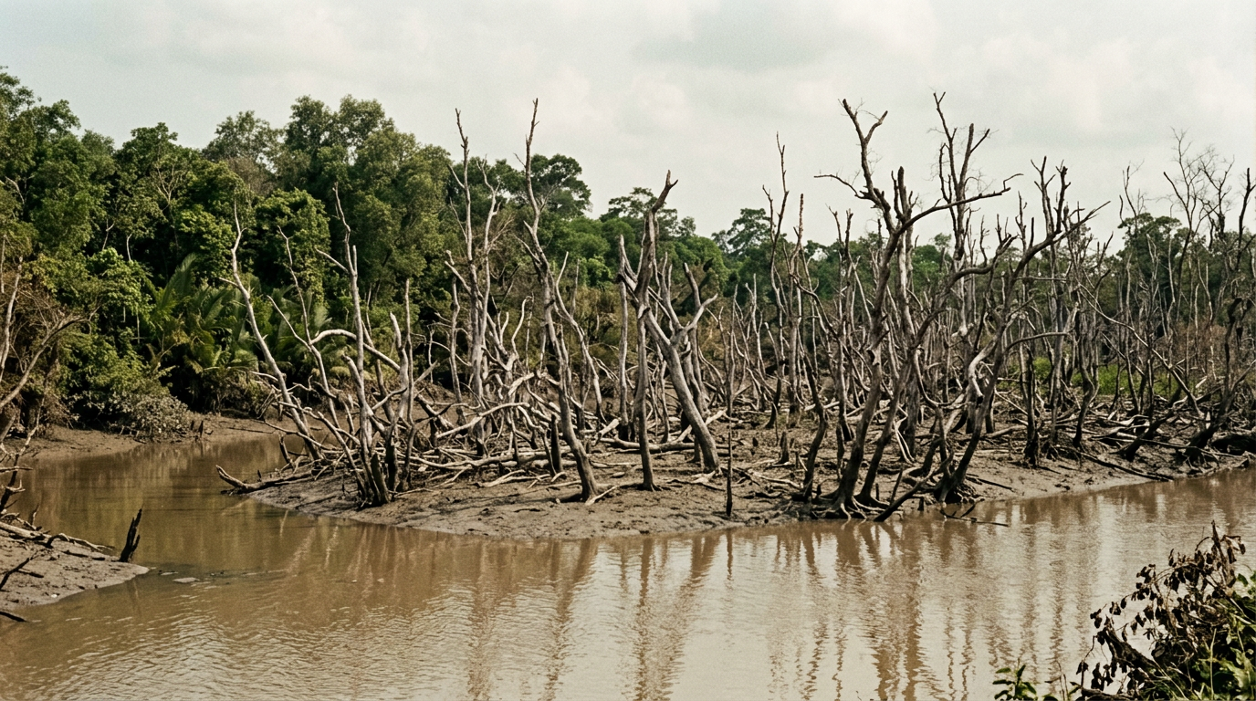 How the Herbicide Reached the Rivers