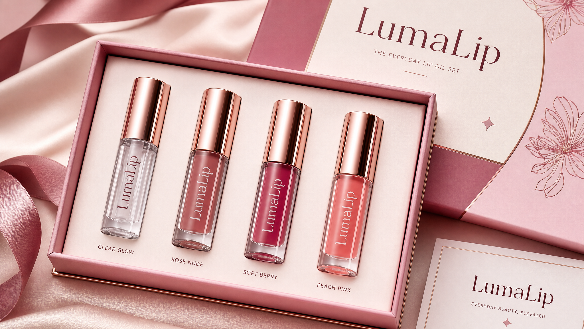 The Everyday Lip Oil Set