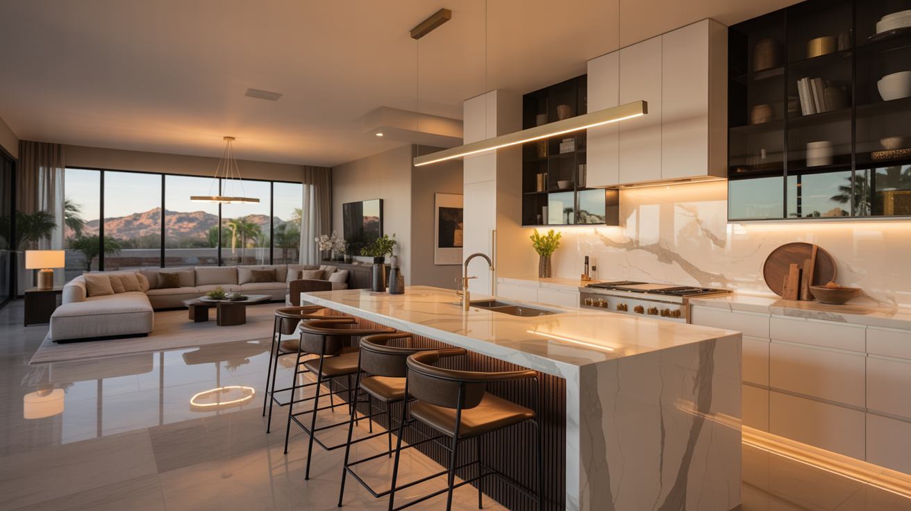Luxury home interior