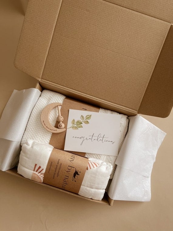 [DÉMO] Coffret naissance bohème
