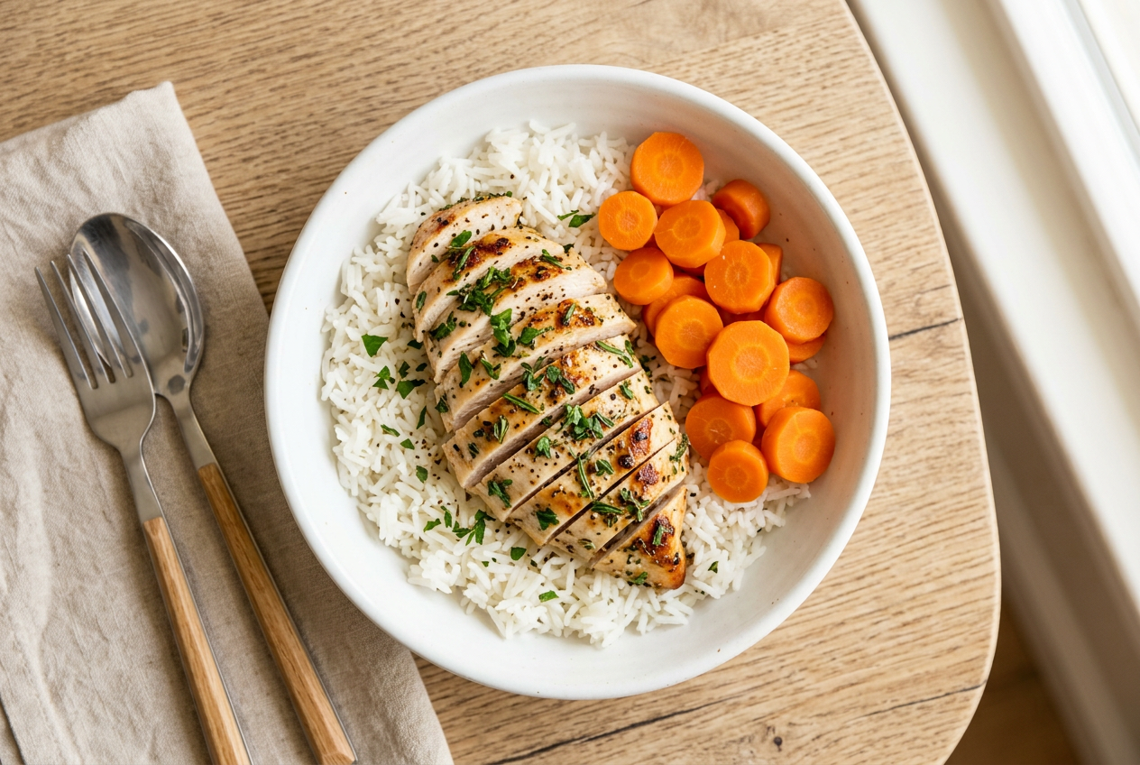 Herbed Chicken & Rice Bowl