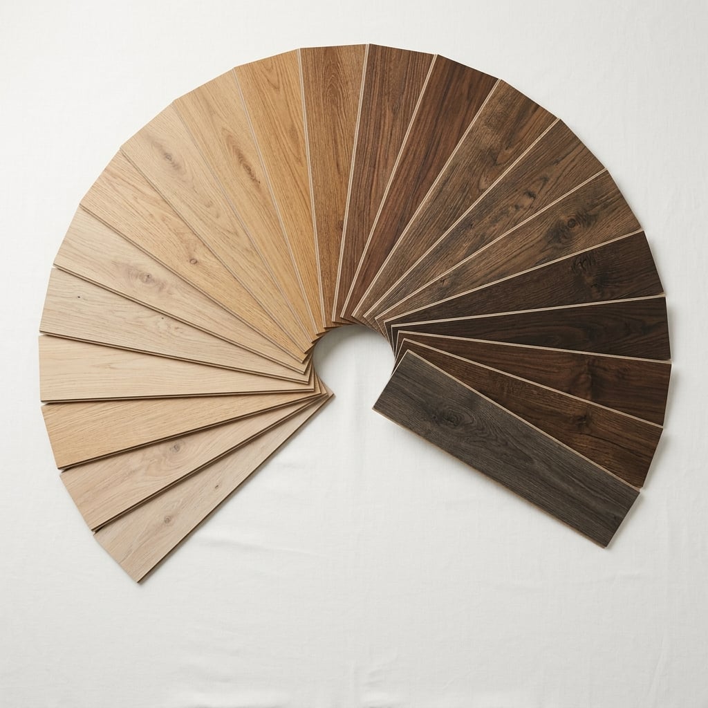 Vinyl plank samples