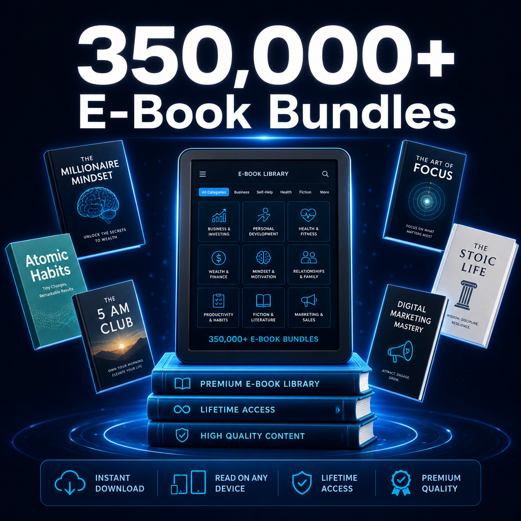 350,000+ E-Book Bundles