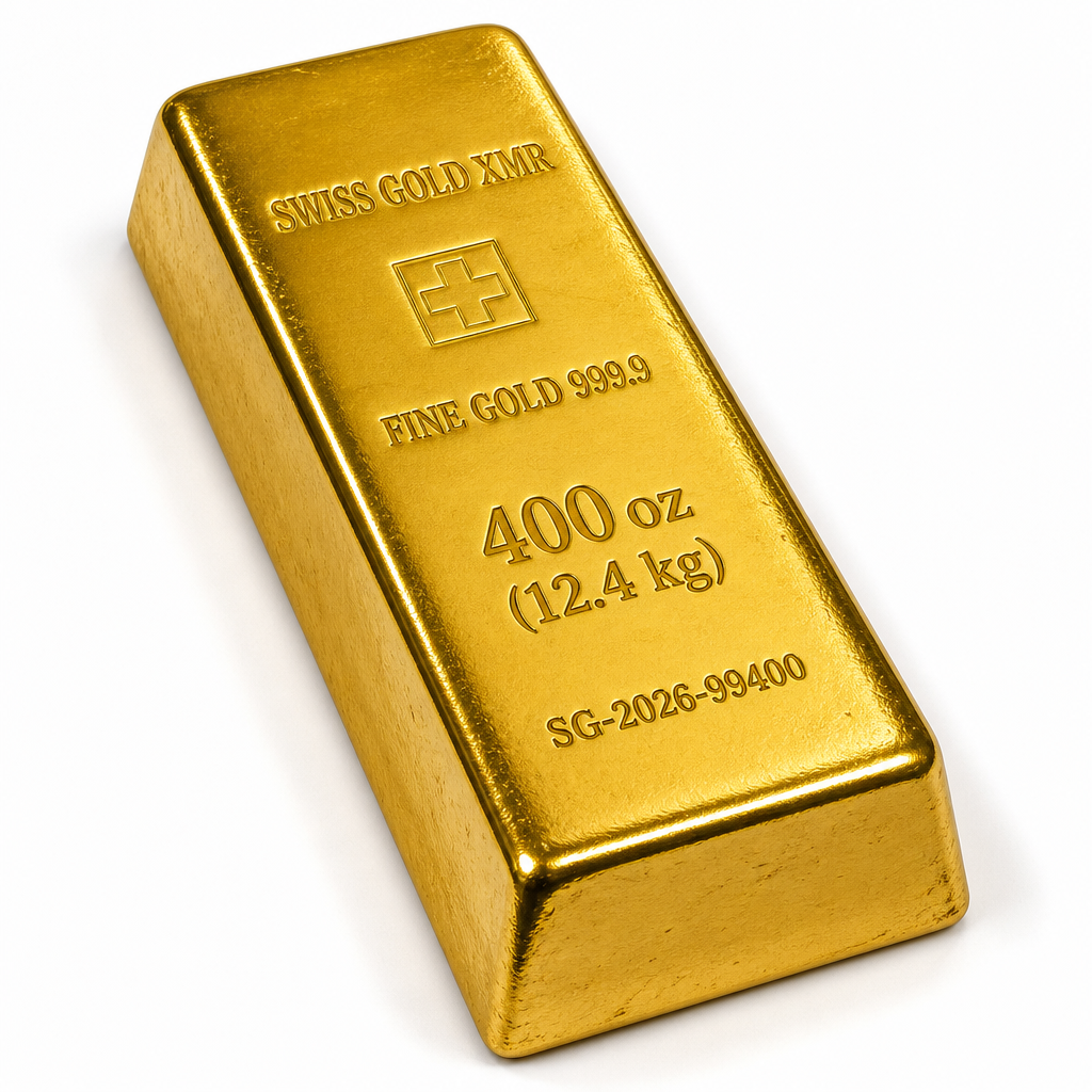 400oz Gold Bar (12.4kg) LBMA Good Delivery