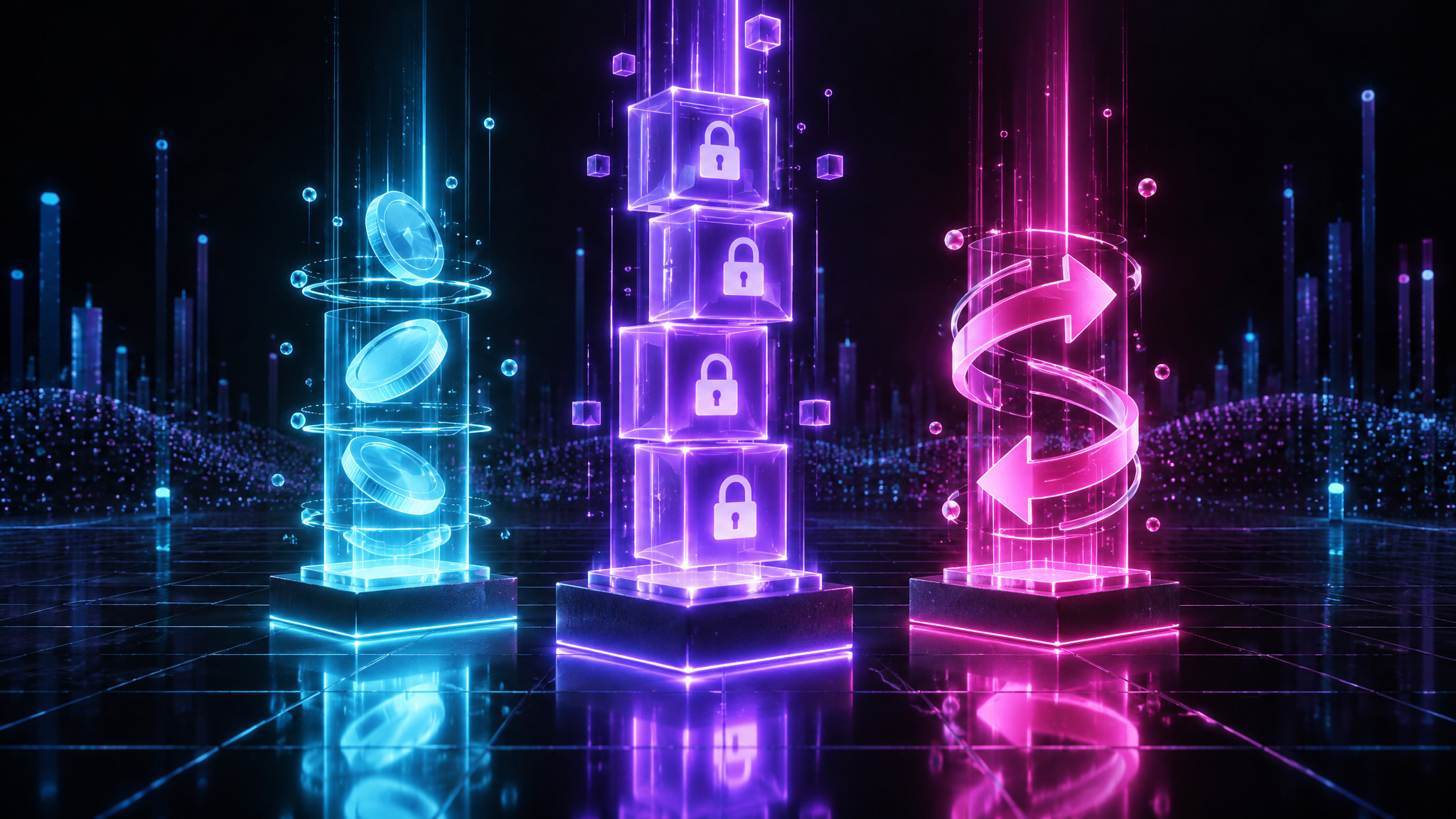 DeFi protocol categories in 2026 — lending, staking, and DEX trading pillars comparison
