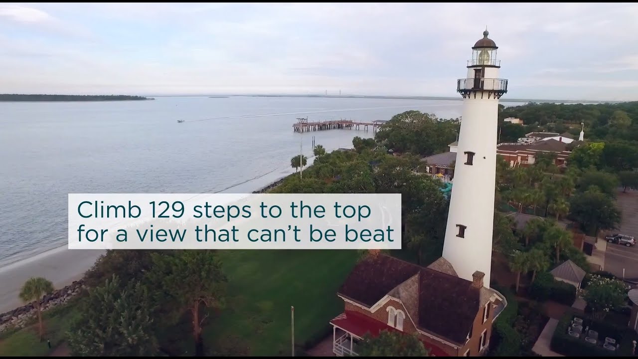 St. Simons Island Lighthouse - iconic Golden Isles landmark