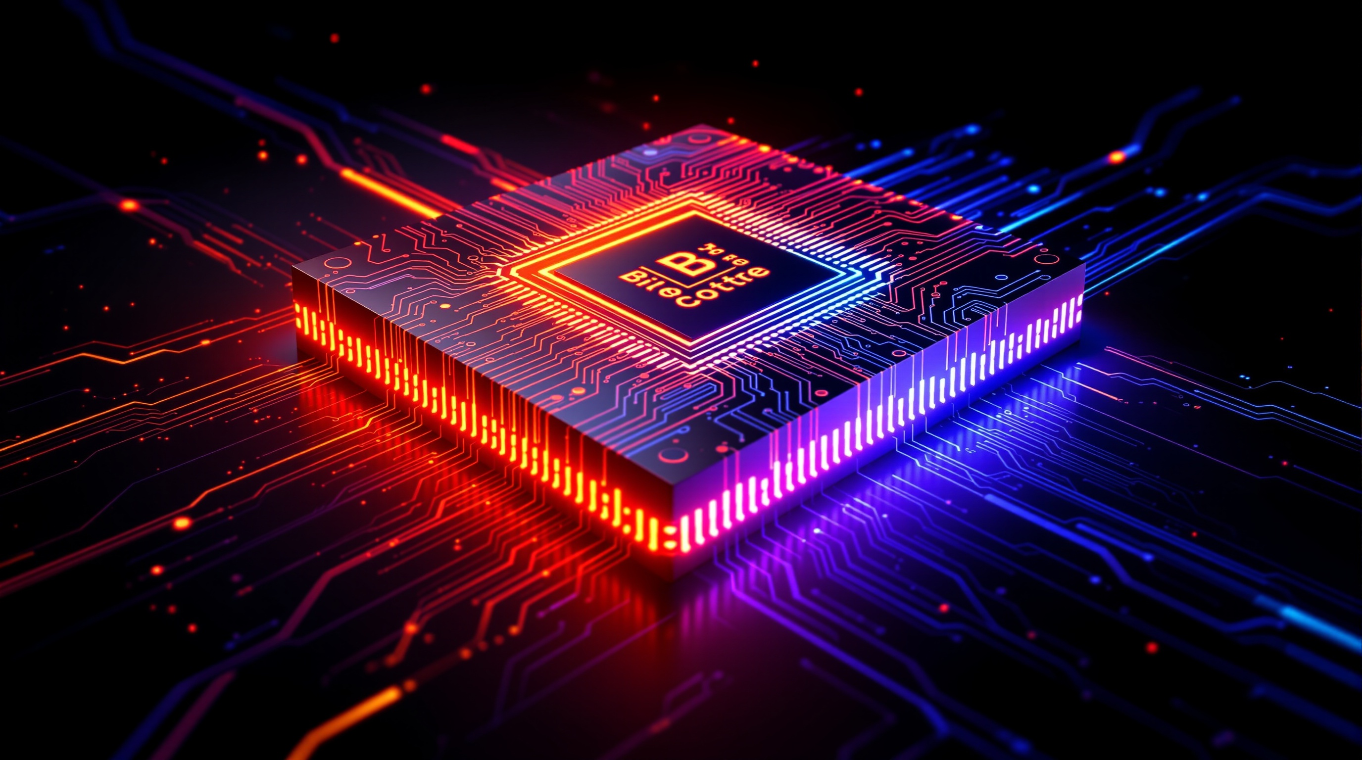 Concept de processeur thermoélectrique intégré avec modules Peltier en Bi₂Te₃
